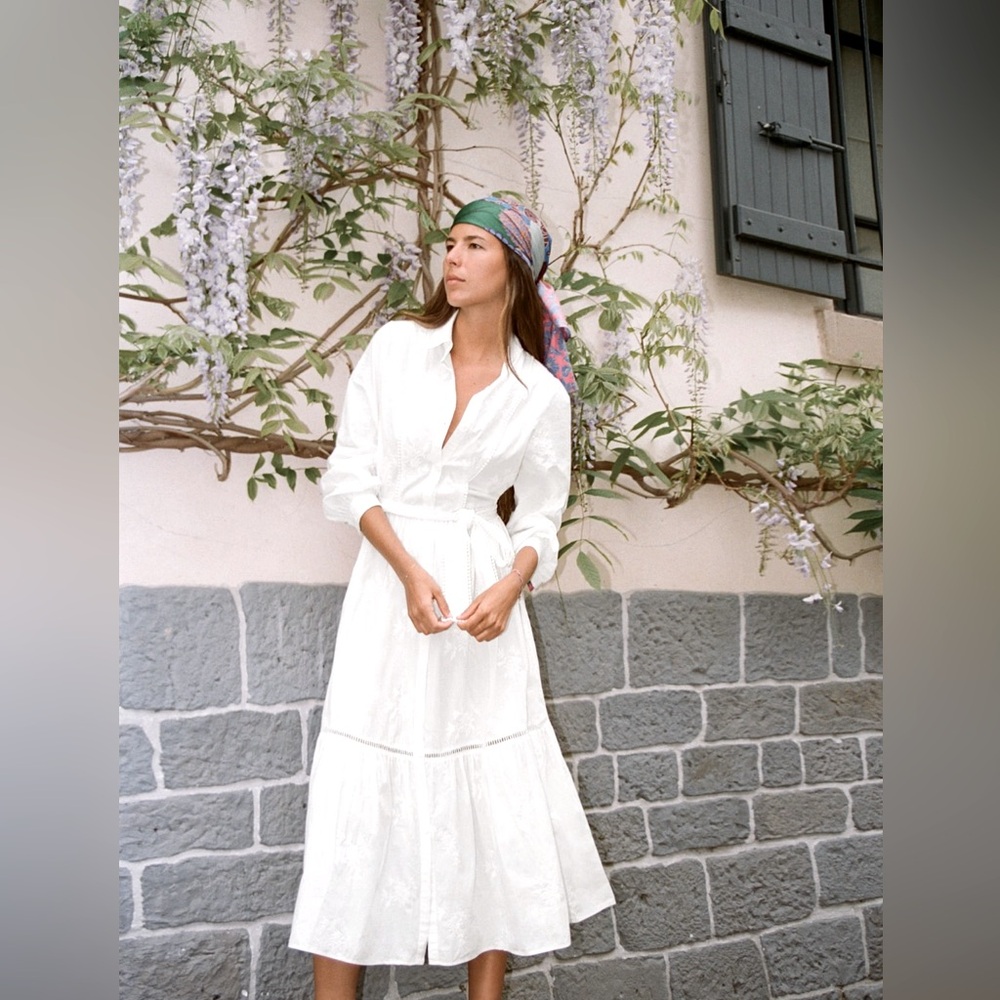 Zara Embroidered Alabama Dress